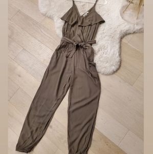 American Eagle Romper, XXS, Army Green